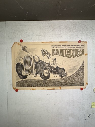 Rare affiche ancienne voiture - affiche,