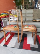 Paire de chaise vintage style