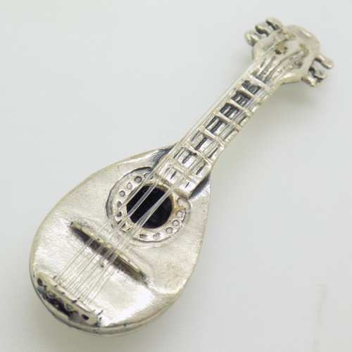 Mandoline vintage argent - mandoline, en