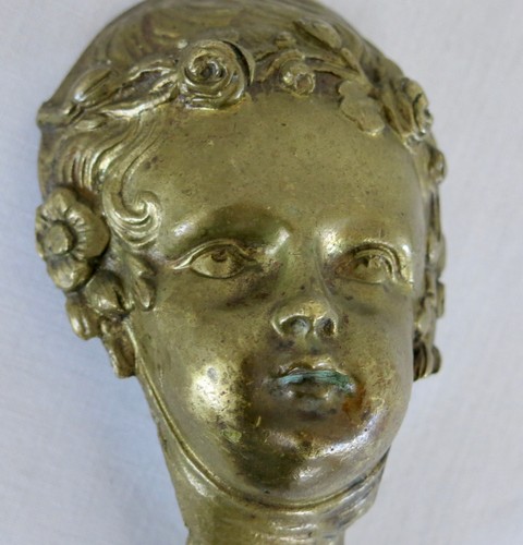 Ange bronze tete - ange,