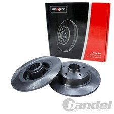 2X MAXGEAR DISQUES DE FREIN