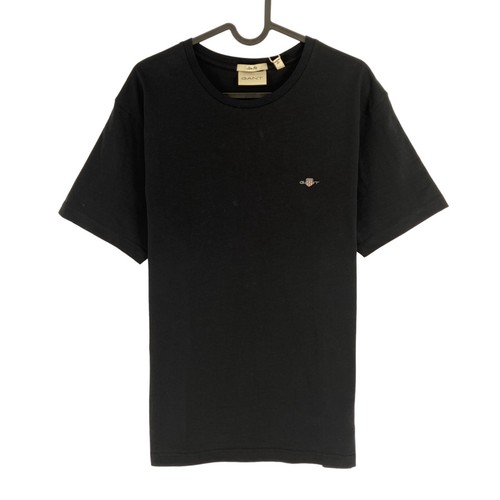 Gant homme noir coupe slim - noir, col