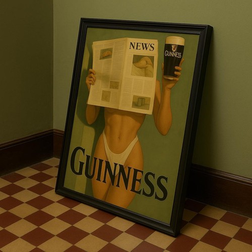 Vintage guinness poster - guinness,