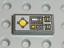 Lego DkStone tile 1x2 Ref 3069bpc1 Set 75098 75171 75222 10227 9516 7965 4504 