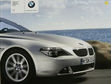 Brochure BMW série 6 cabriolet / coupé 530i  - 650 i de 2005