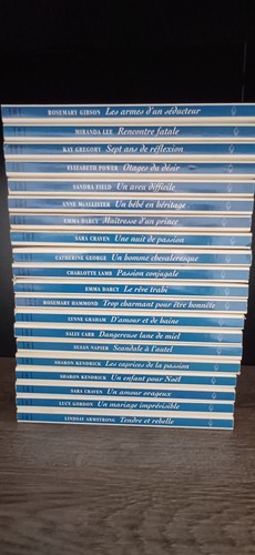 Lot livres harlequin - 20,