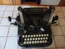 Machine à écrire Oliver 9 de 1917