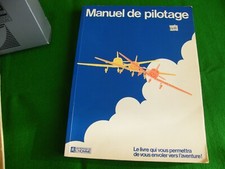 ANCIEN MANUEL DU PILOTE D’AVION 1980