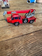SOLIDO MADE FRANCE 353 CAMION RICHIER / GRUE TELESCOPIQUE ROUGE
