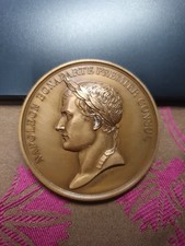 Médaille bronze Napoleon Bonaparte  Paix D Amiens Dumarest 