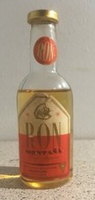 Mignonnette ancienne old mini bottle Rhum Montana ron