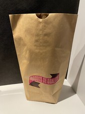 Ancien grand sac papier kraft- PRODUITS DE QUALITE épicerie,1950:neuf,new