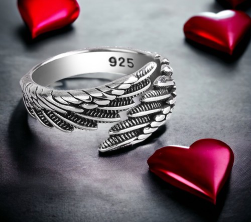 Bague femme ailes - femme, d'ange