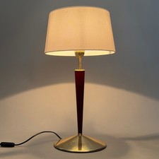 Lampe De Table Laiton Bois