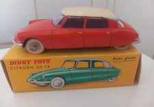 DINKY TOYS  CITROEN DS 19 N°24C + BOITE D'ORIGINE N°522 MADE IN FRANCE MECCANO