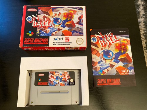 Jeu the ball super nintendo - super,