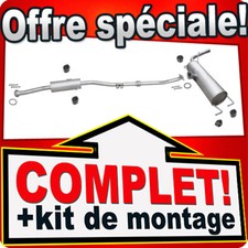 Échappement pour TOYOTA RAV 4 II 2.0 VVTI 5-portes LWB 2000-2003 Silencieux