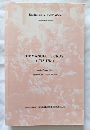 Emmanuel croy 1718 - de, 1784