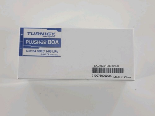Turnigy plush 80amp speed - turnigy,