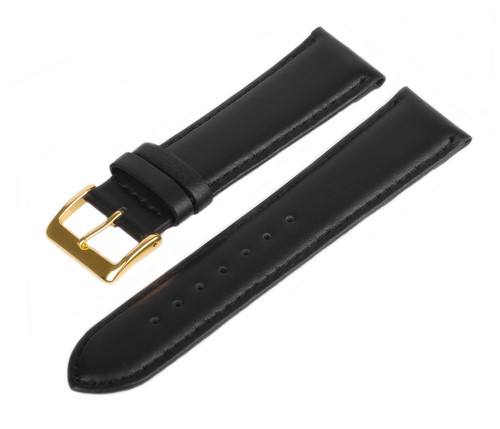 Bracelet cuir montre noir - en,