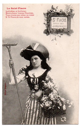Cpa saint fiacre patron - fiacre,