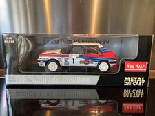LANCIA DELTA HF INTEGRALE 8V OLYMPUS RALLY 1988 MARTINI BIASION 1/18 SUN STAR