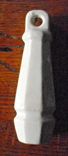 Ancienne poignée tirette de chasse d'eau en porcelaine