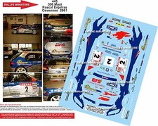 DECALS 1/43 REF 0445 PEUGEOT