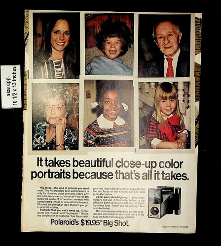 1971 polaroid big shot - 1971,
