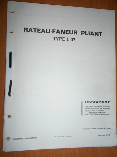 Someca rateau faneur l07 - faneur,