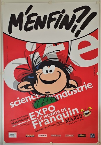 Affiche monde franquin - monde, de