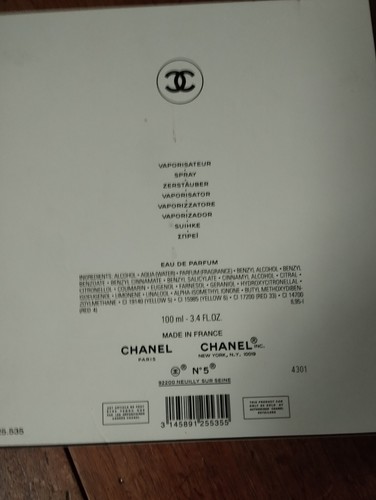 Coffret chanel numéro 5 - coffret,