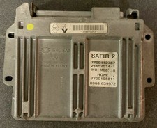 Calculateur moteur décodé 7700112767 HOM7700108811 21652514-1 SAFIR2 35 PINS