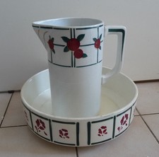 Ancien Service de Toilette  salins les bains TREILLAGE  E.Charbonnier