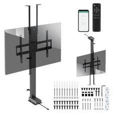 Support TV électrique Support Plafond-Sol 43-88 Pouces VESA 600x400 60 kg