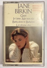 *french k7 audio JANE BIRKIN