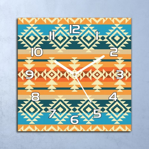 Horloge murale design verre - design,