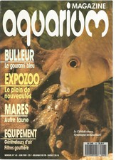 AQUARIUM MAGAZINE N°43 CICHLIDE-CLOWN / BARTHOLOMEA ANNULATA / FILTRE-GOUTTIERE
