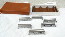 Porte-couteaux ou Repose-couteaux - coffret - Jean Couzon Orfèvre