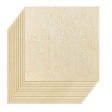 Contreplaqué 10pcs 200 * 200 * 2mm DIY Fait Main Pyrogravure Planche de Bois ...