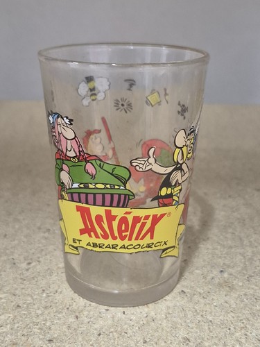 Verre moutarde asterix et - moutarde,