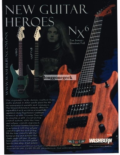 2002 washburn nx6 electric - 2002,