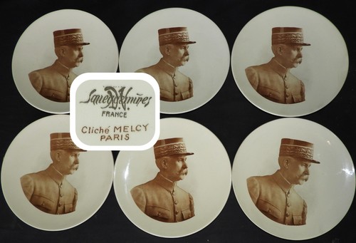 Choisy roi lot assiettes - choisy-le-roi, x6