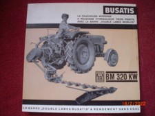 ANCIENNE  BROCHURE  PUBLICITAIRE  FANEUSE   BRITISH  LELY  AGRAM  FANANDAINE