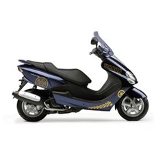 Ensemble De 8 Autocollants Dorés Pour Yamaha 125 YP MAJESTY 1998-2010