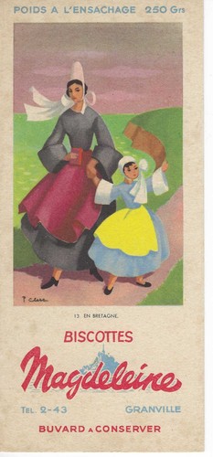 Ancien buvard bisvottes - ancien,