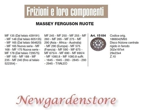 Disque embrayage rigide ferodo - disque,