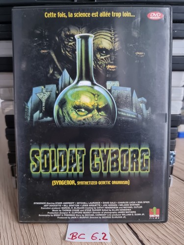 Dvd soldat cyborg film - dvd,