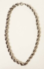 Chaine sautoir collier argent
