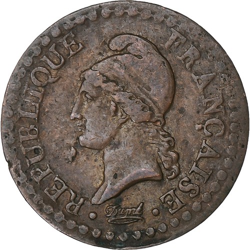 France centime dupré an - france,, 1